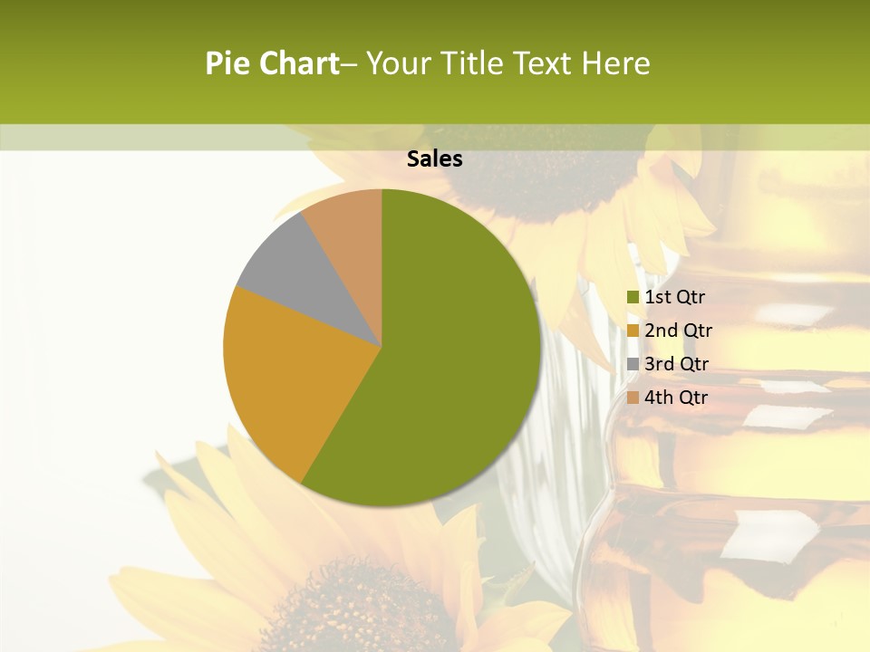 Olive Nutrient Glass PowerPoint Template