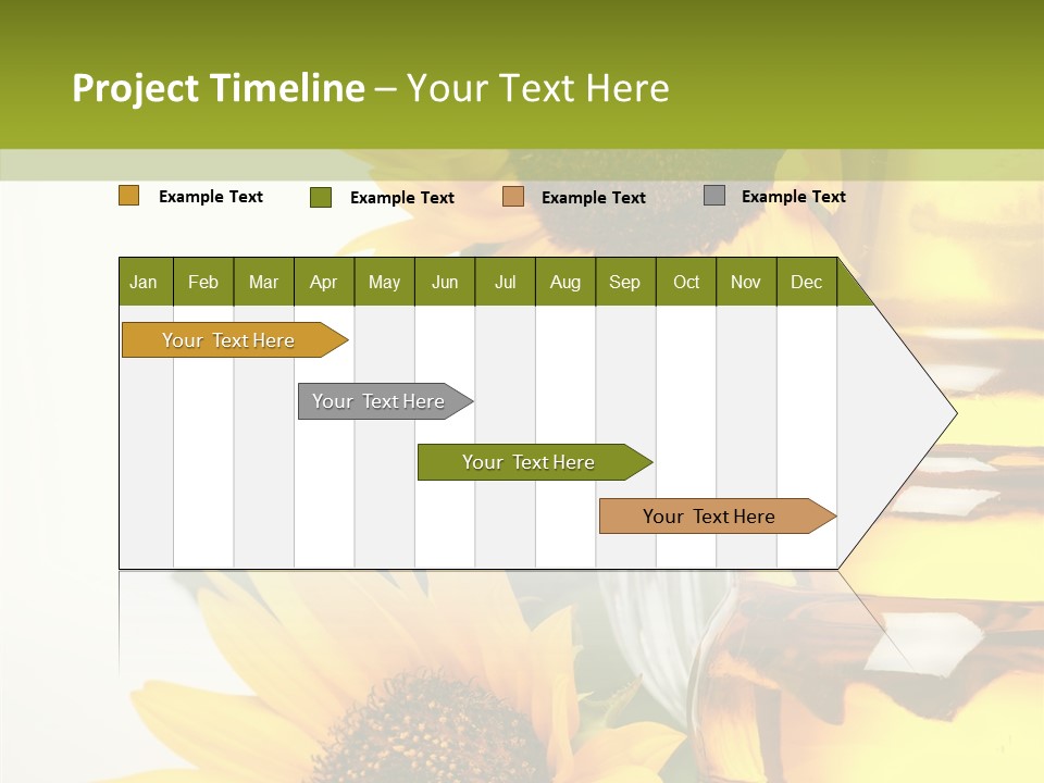 Olive Nutrient Glass PowerPoint Template