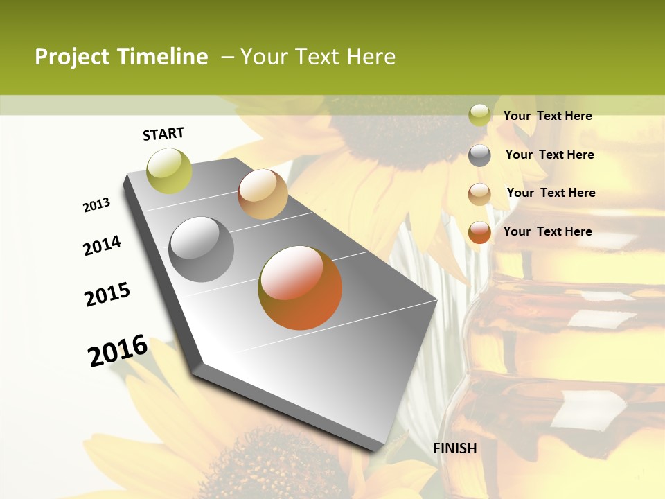Olive Nutrient Glass PowerPoint Template