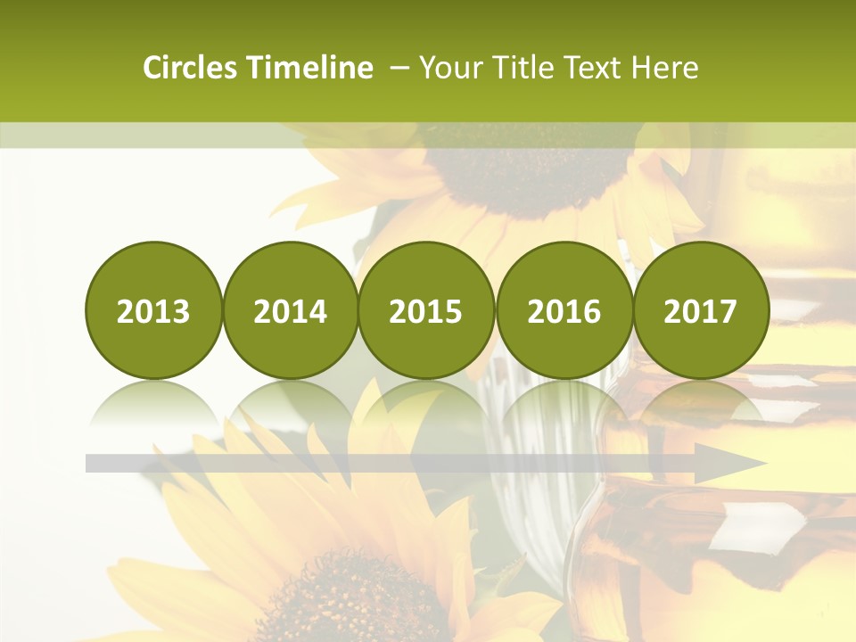 Olive Nutrient Glass PowerPoint Template