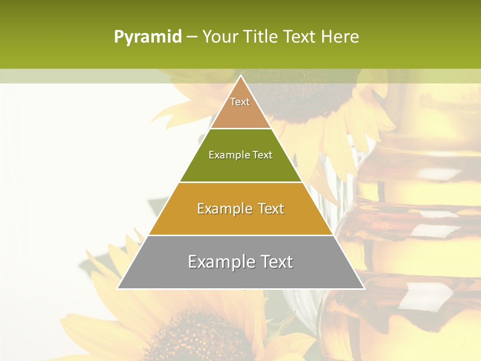 Olive Nutrient Glass PowerPoint Template