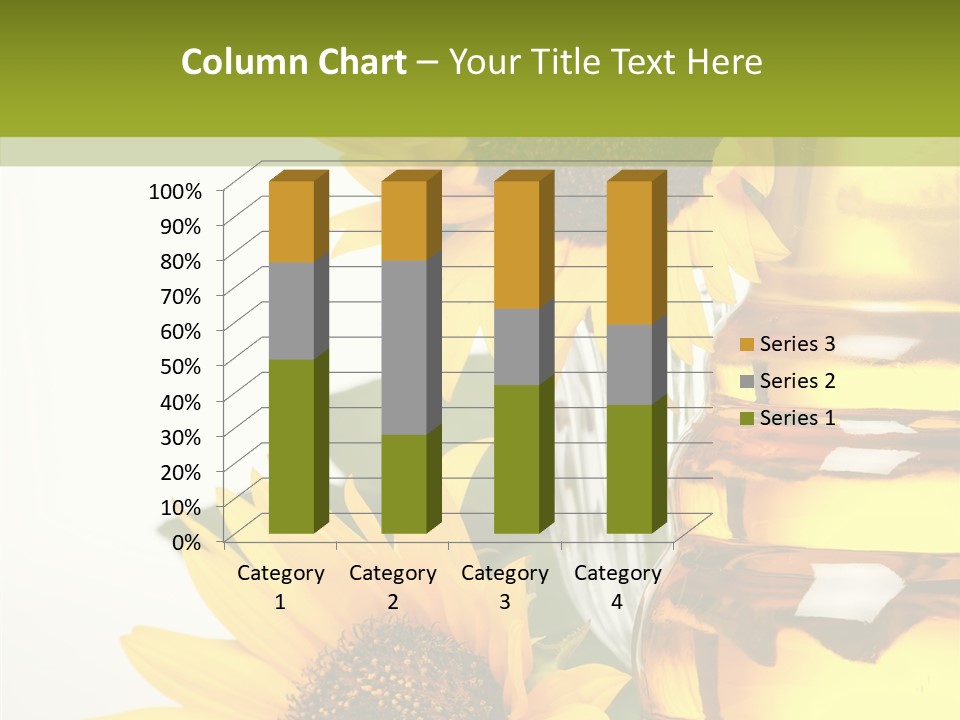 Olive Nutrient Glass PowerPoint Template