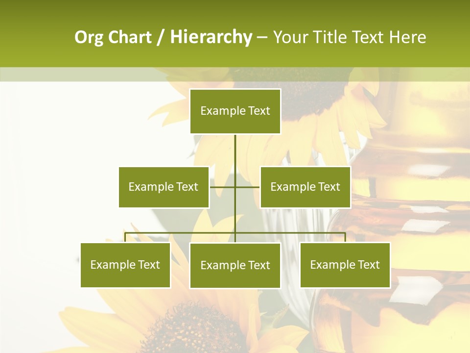 Olive Nutrient Glass PowerPoint Template