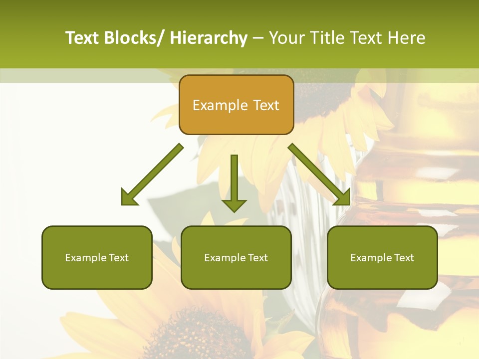 Olive Nutrient Glass PowerPoint Template