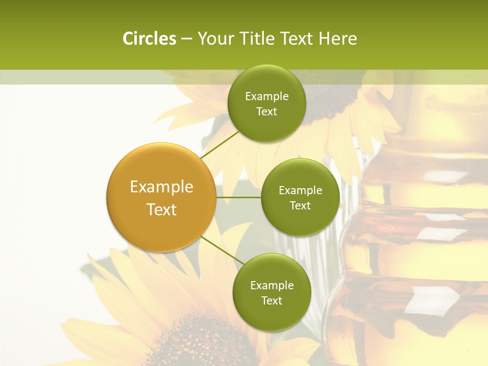 Olive Nutrient Glass PowerPoint Template