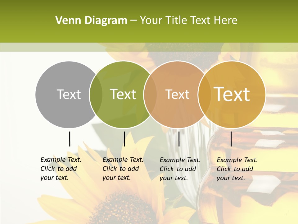 Olive Nutrient Glass PowerPoint Template