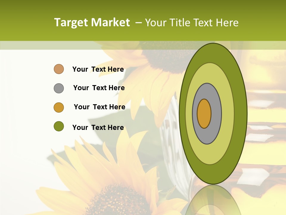 Olive Nutrient Glass PowerPoint Template