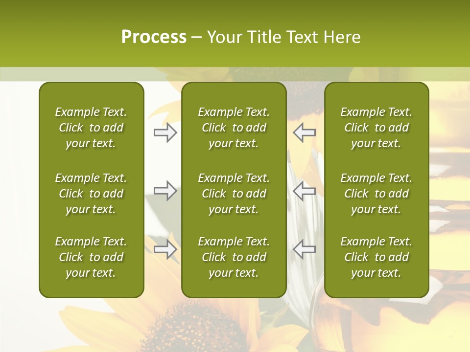 Olive Nutrient Glass PowerPoint Template