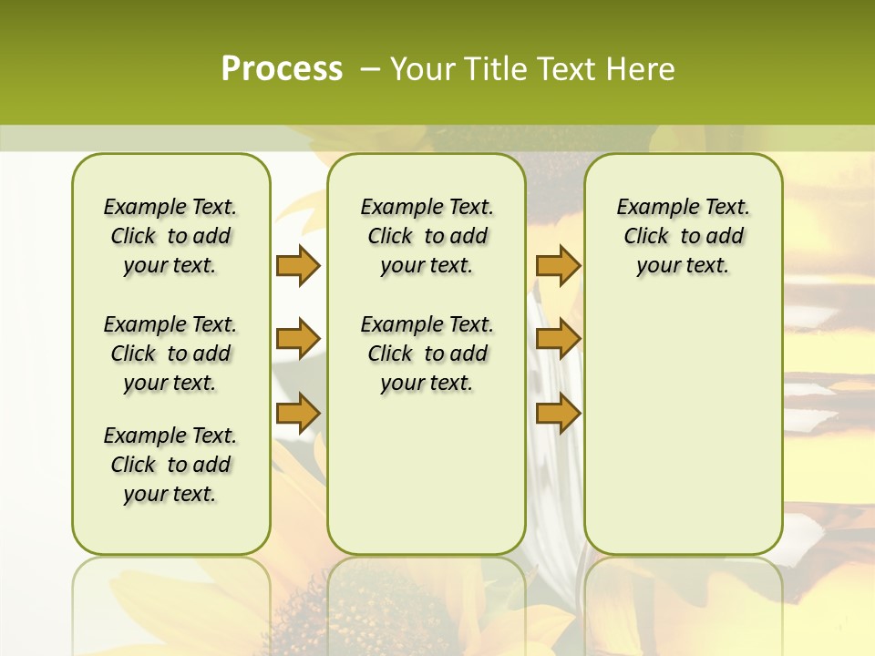 Olive Nutrient Glass PowerPoint Template
