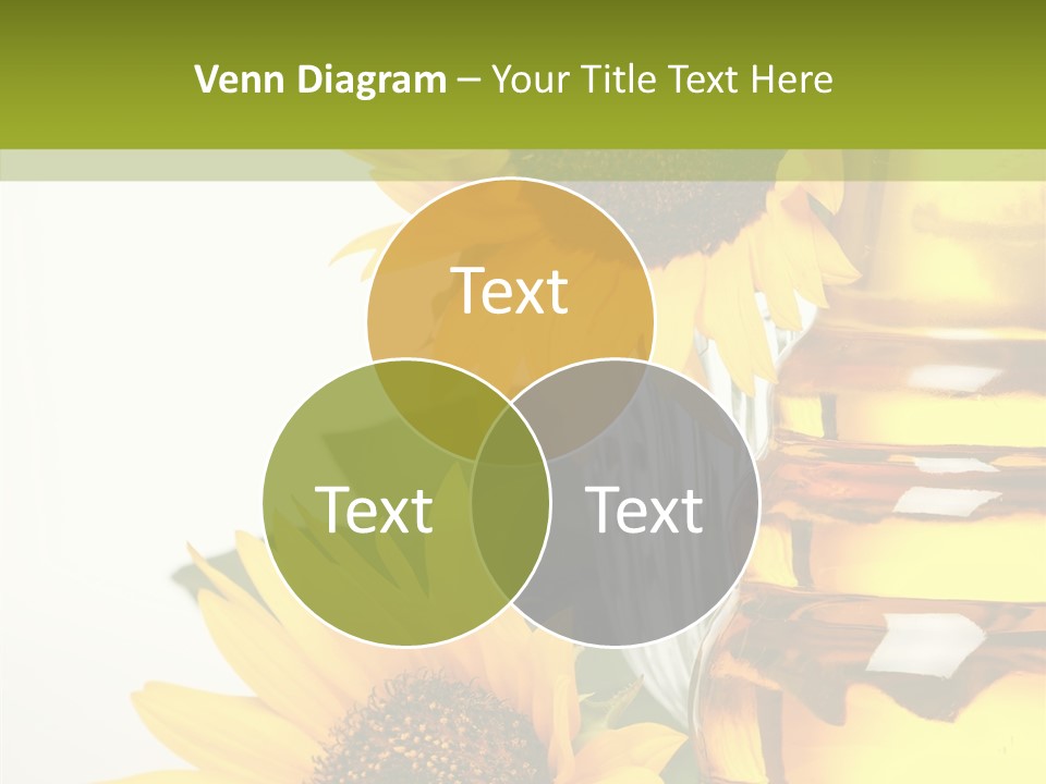 Olive Nutrient Glass PowerPoint Template