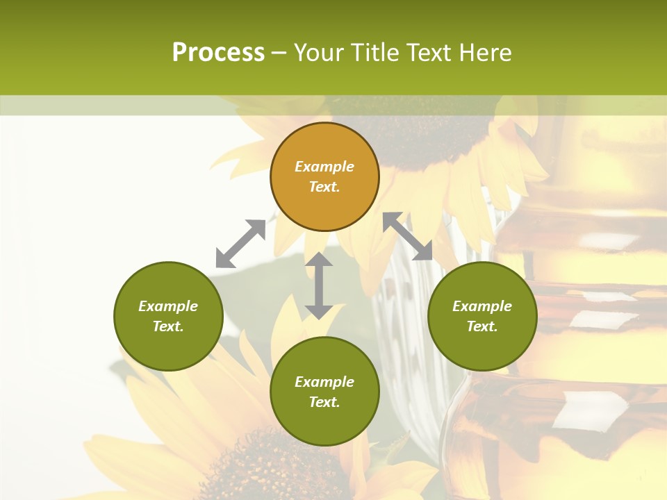 Olive Nutrient Glass PowerPoint Template