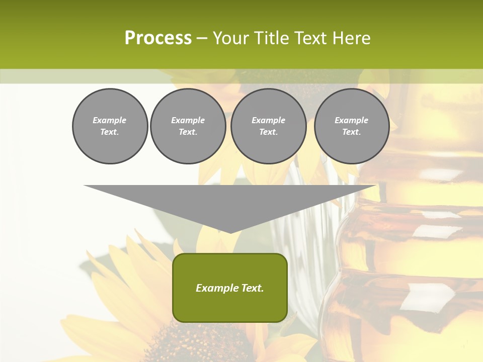 Olive Nutrient Glass PowerPoint Template