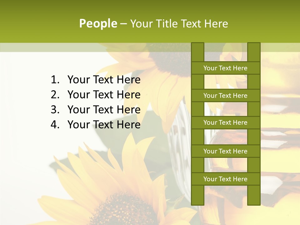 Olive Nutrient Glass PowerPoint Template