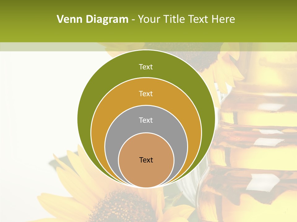Olive Nutrient Glass PowerPoint Template