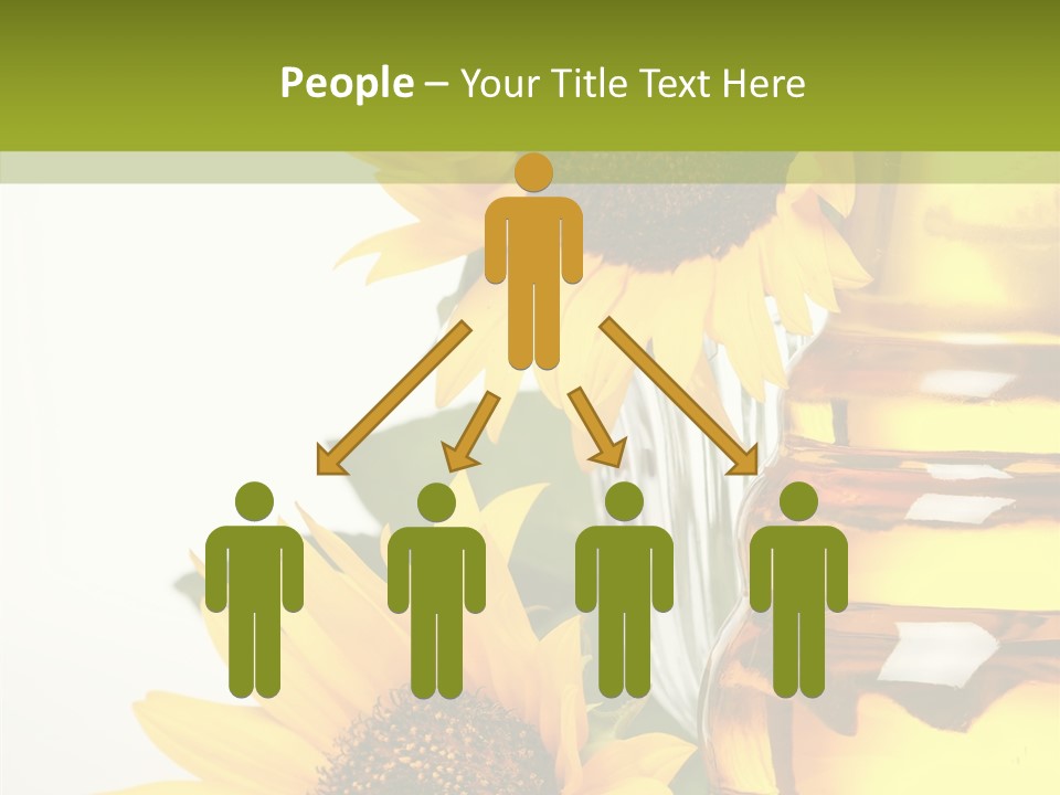 Olive Nutrient Glass PowerPoint Template