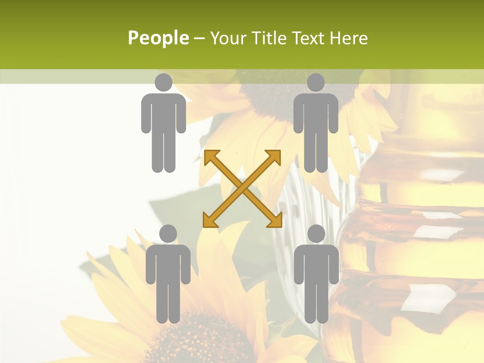 Olive Nutrient Glass PowerPoint Template