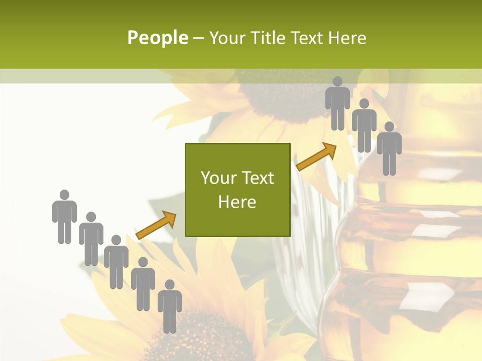 Olive Nutrient Glass PowerPoint Template