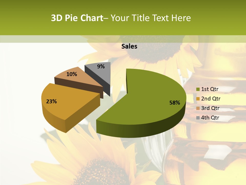Olive Nutrient Glass PowerPoint Template
