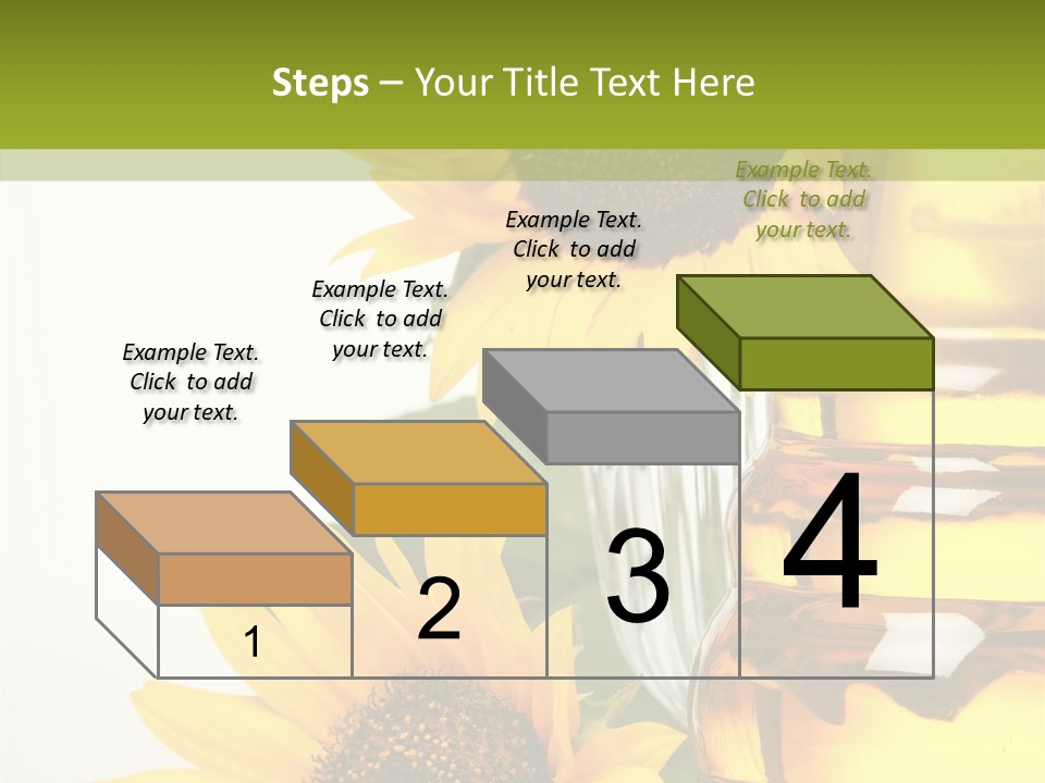 Olive Nutrient Glass PowerPoint Template