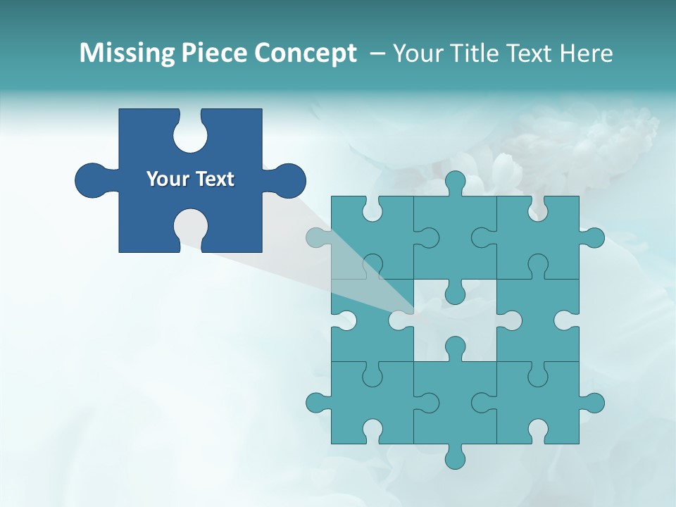 Floral Leaves Lilies PowerPoint Template