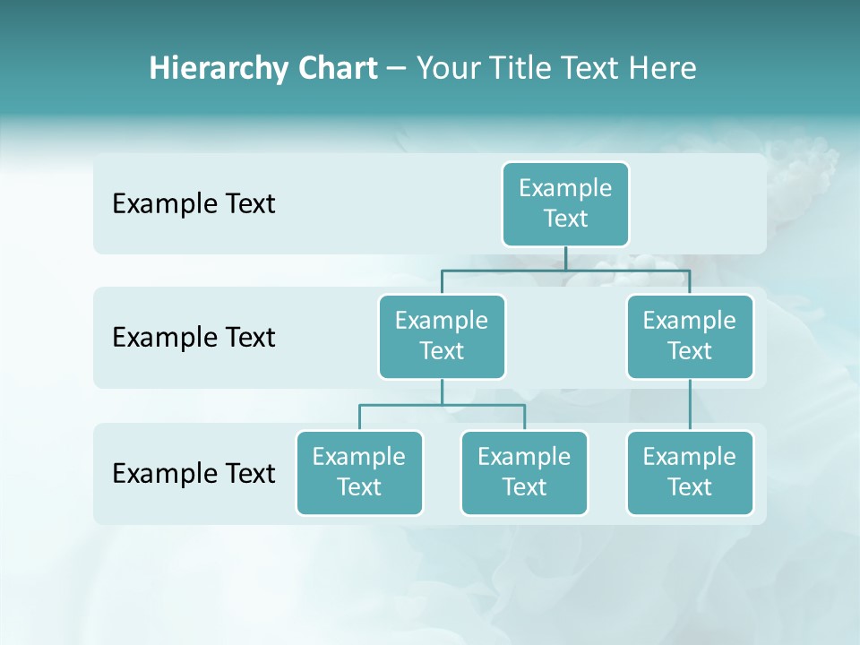 Floral Leaves Lilies PowerPoint Template