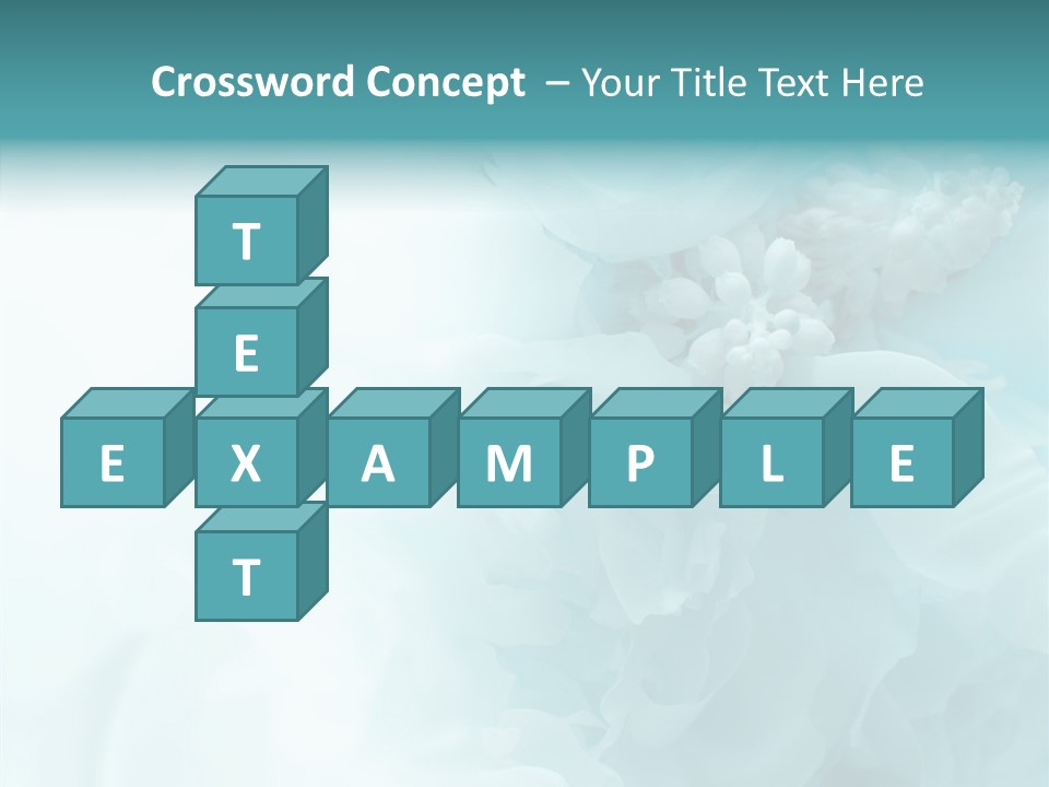 Floral Leaves Lilies PowerPoint Template