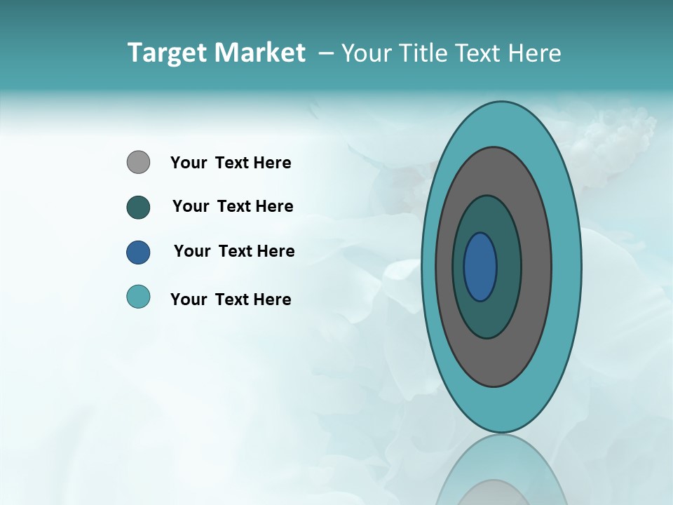 Floral Leaves Lilies PowerPoint Template