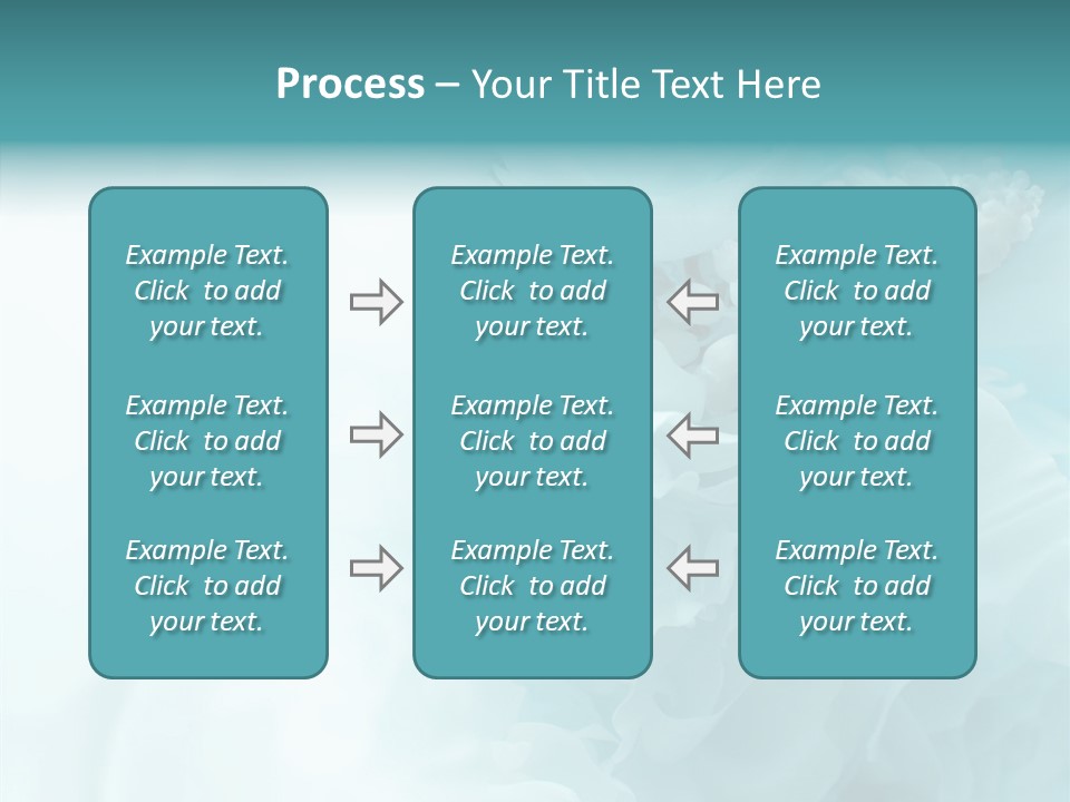 Floral Leaves Lilies PowerPoint Template