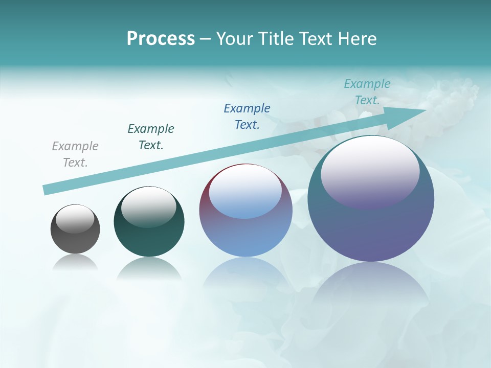 Floral Leaves Lilies PowerPoint Template