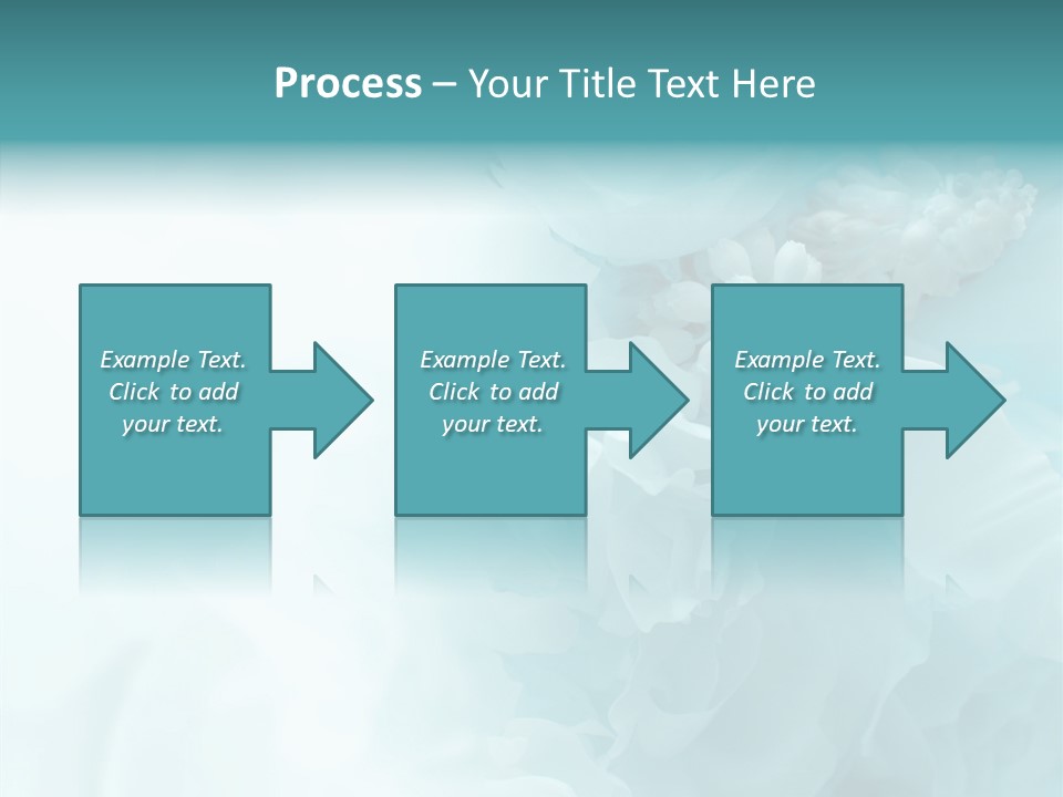 Floral Leaves Lilies PowerPoint Template