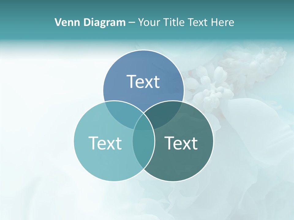 Floral Leaves Lilies PowerPoint Template