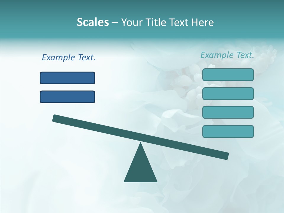 Floral Leaves Lilies PowerPoint Template