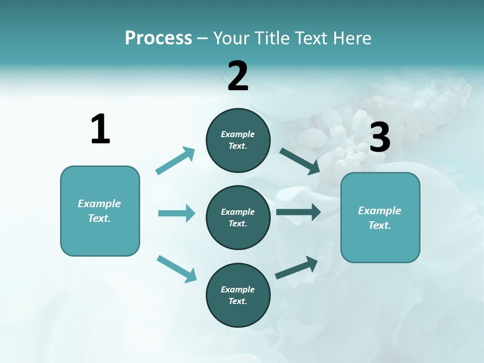 Floral Leaves Lilies PowerPoint Template