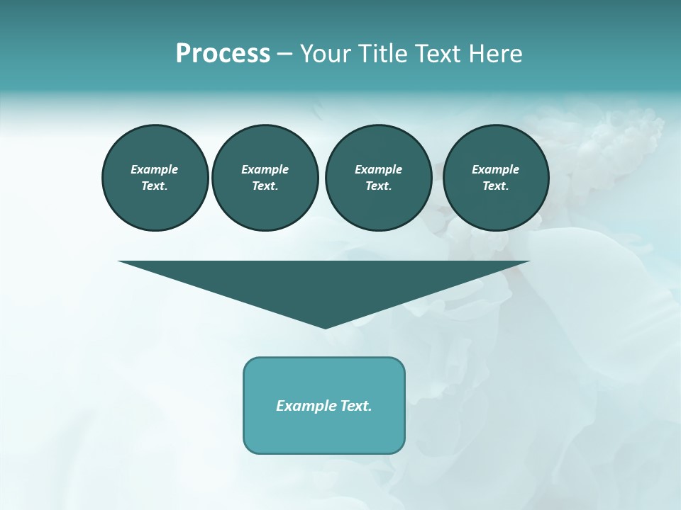 Floral Leaves Lilies PowerPoint Template