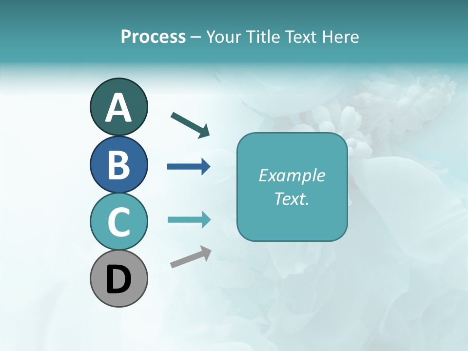 Floral Leaves Lilies PowerPoint Template