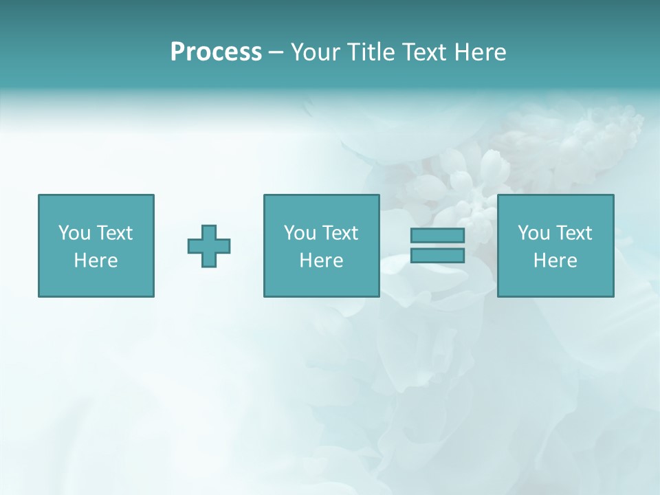 Floral Leaves Lilies PowerPoint Template