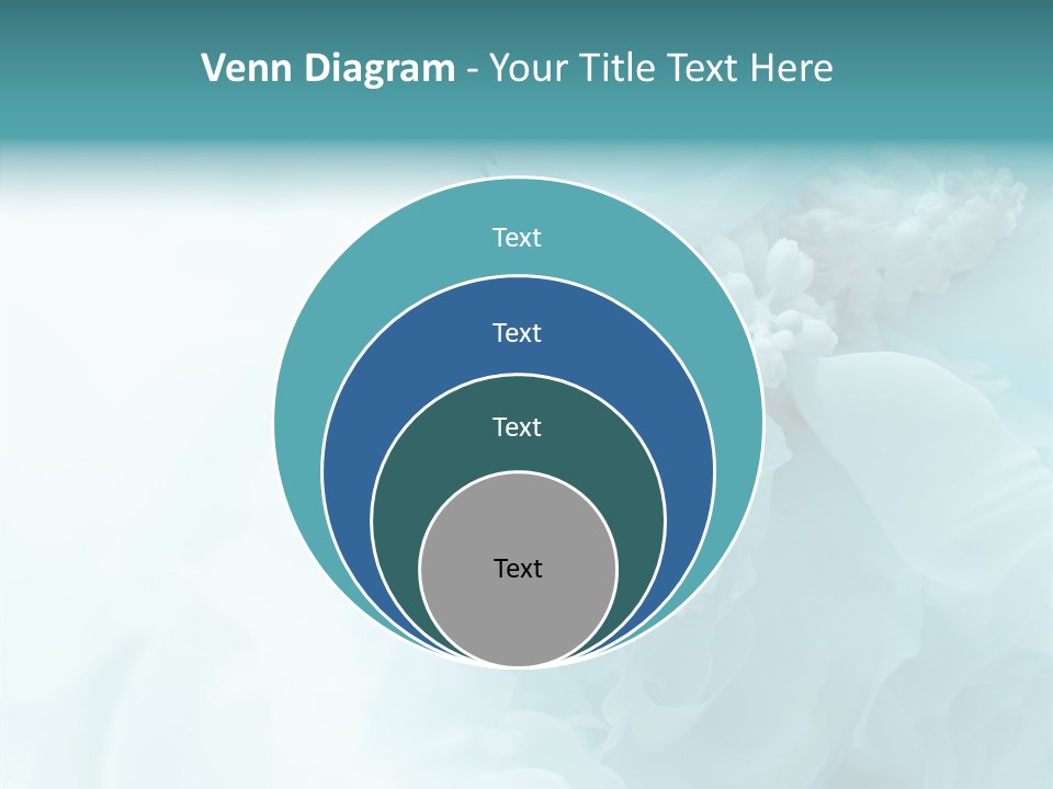 Floral Leaves Lilies PowerPoint Template