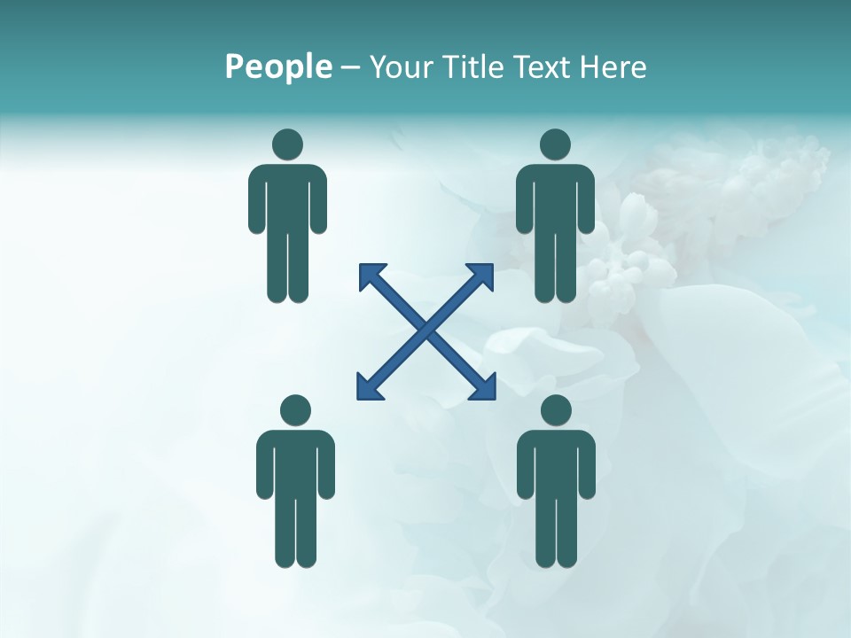 Floral Leaves Lilies PowerPoint Template