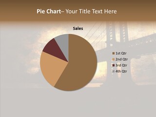 Cityscape Midtown Antique PowerPoint Template