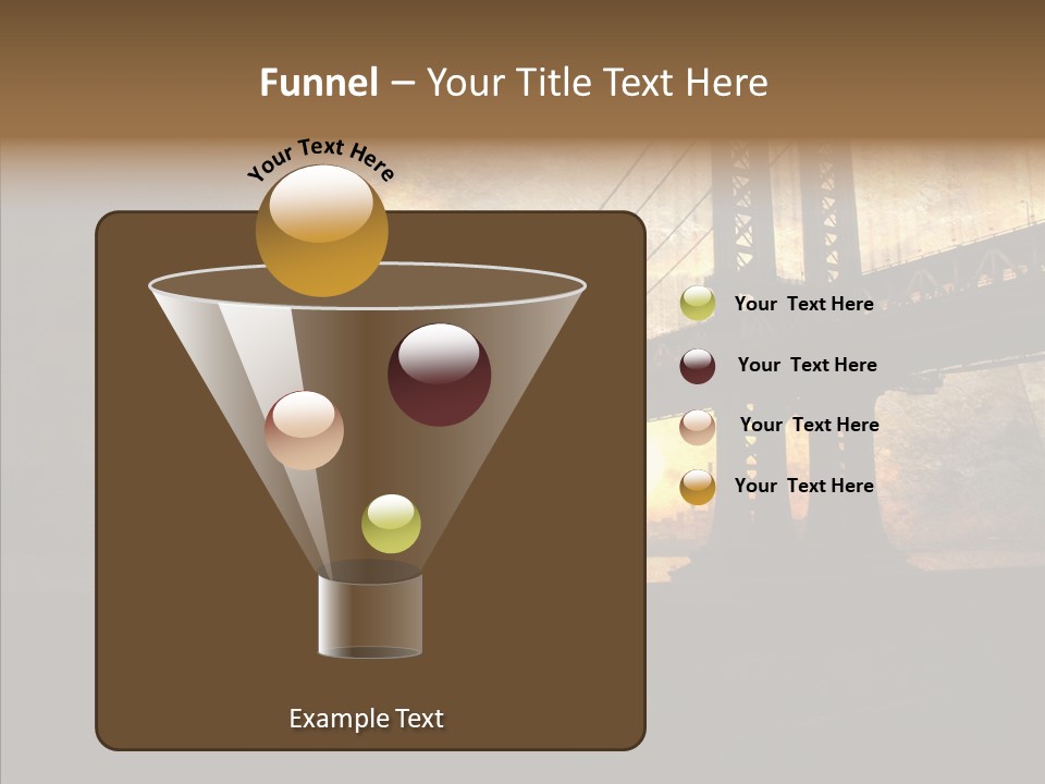 Cityscape Midtown Antique PowerPoint Template