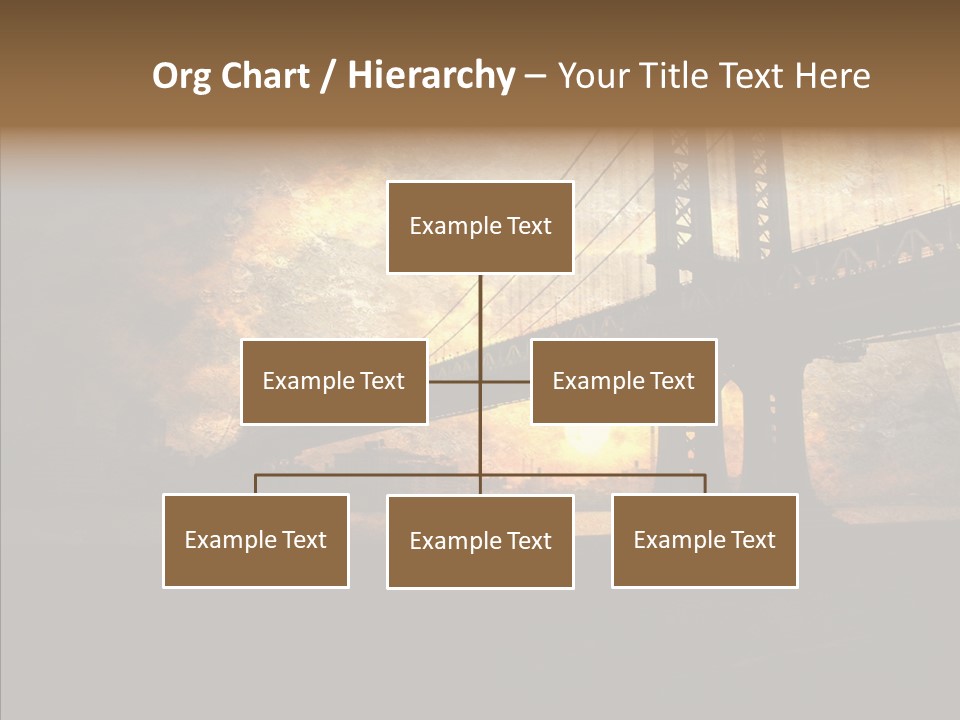 Cityscape Midtown Antique PowerPoint Template