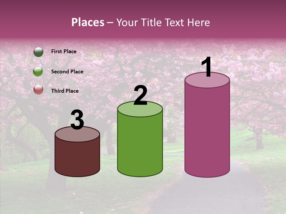 Blooming Outdoors Seasonal PowerPoint Template