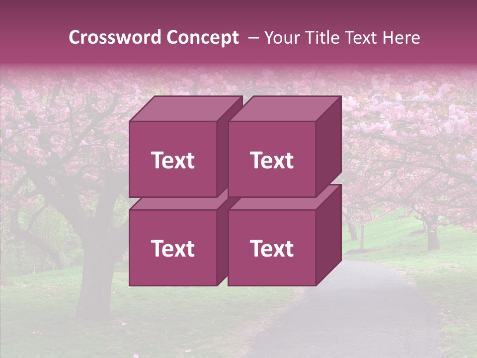 Blooming Outdoors Seasonal PowerPoint Template