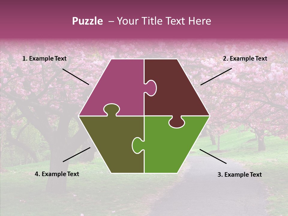 Blooming Outdoors Seasonal PowerPoint Template