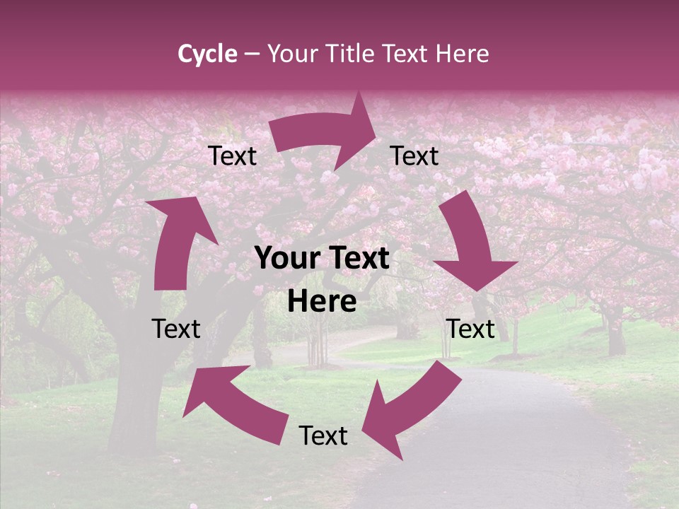 Blooming Outdoors Seasonal PowerPoint Template