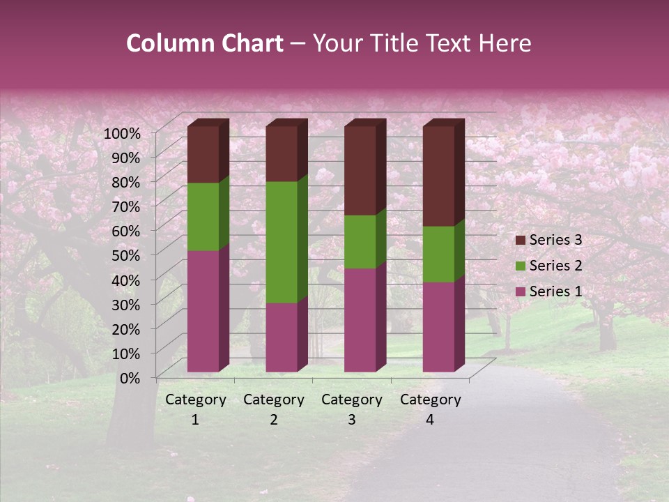 Blooming Outdoors Seasonal PowerPoint Template