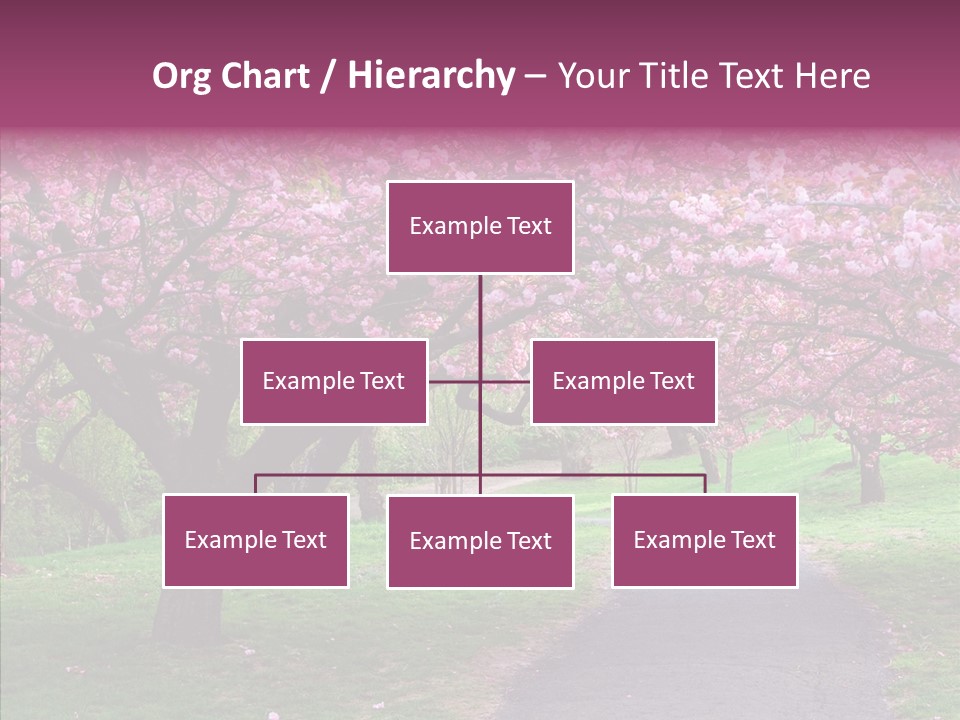 Blooming Outdoors Seasonal PowerPoint Template