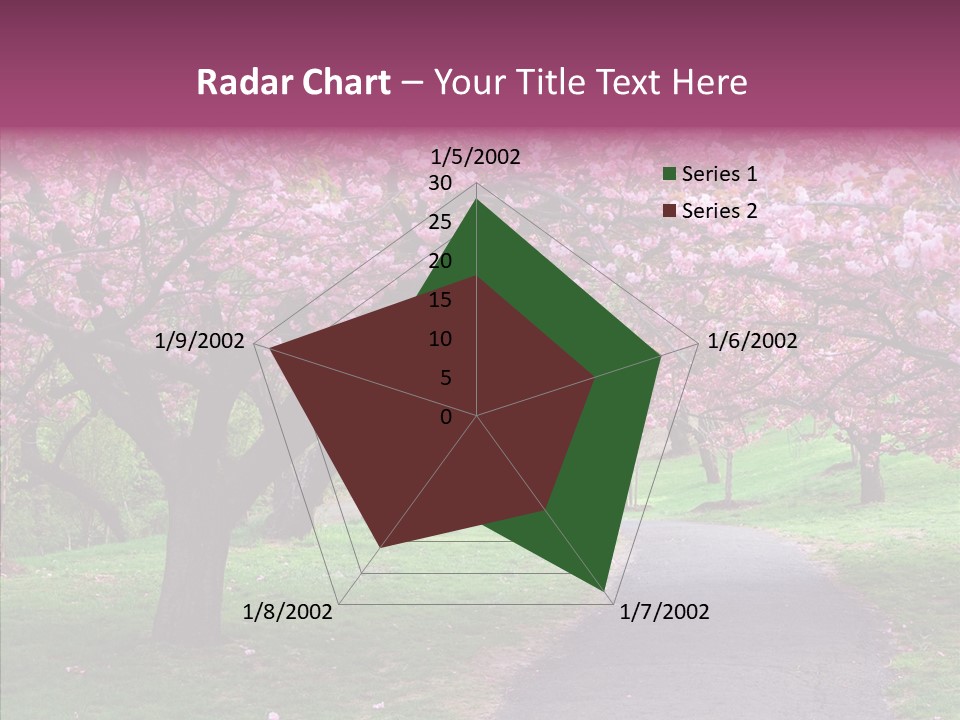 Blooming Outdoors Seasonal PowerPoint Template