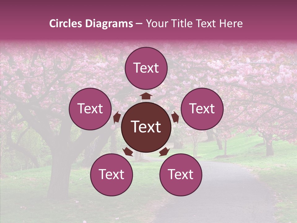 Blooming Outdoors Seasonal PowerPoint Template