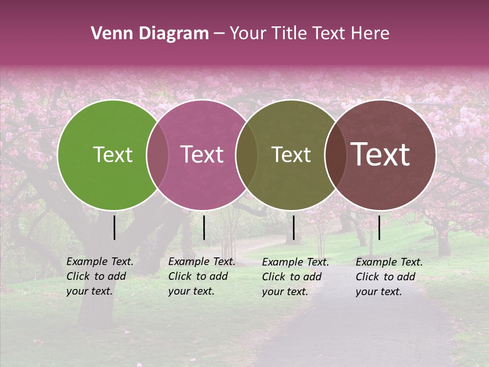 Blooming Outdoors Seasonal PowerPoint Template